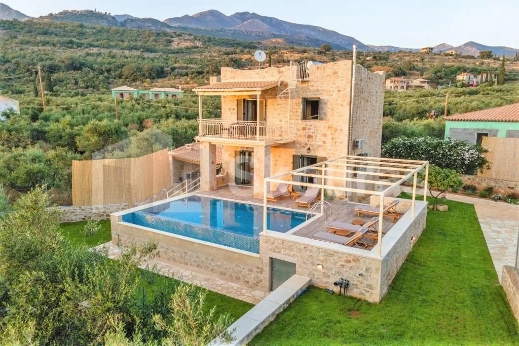 2 - vente maison vue mer kardamili péloponnèse grèce