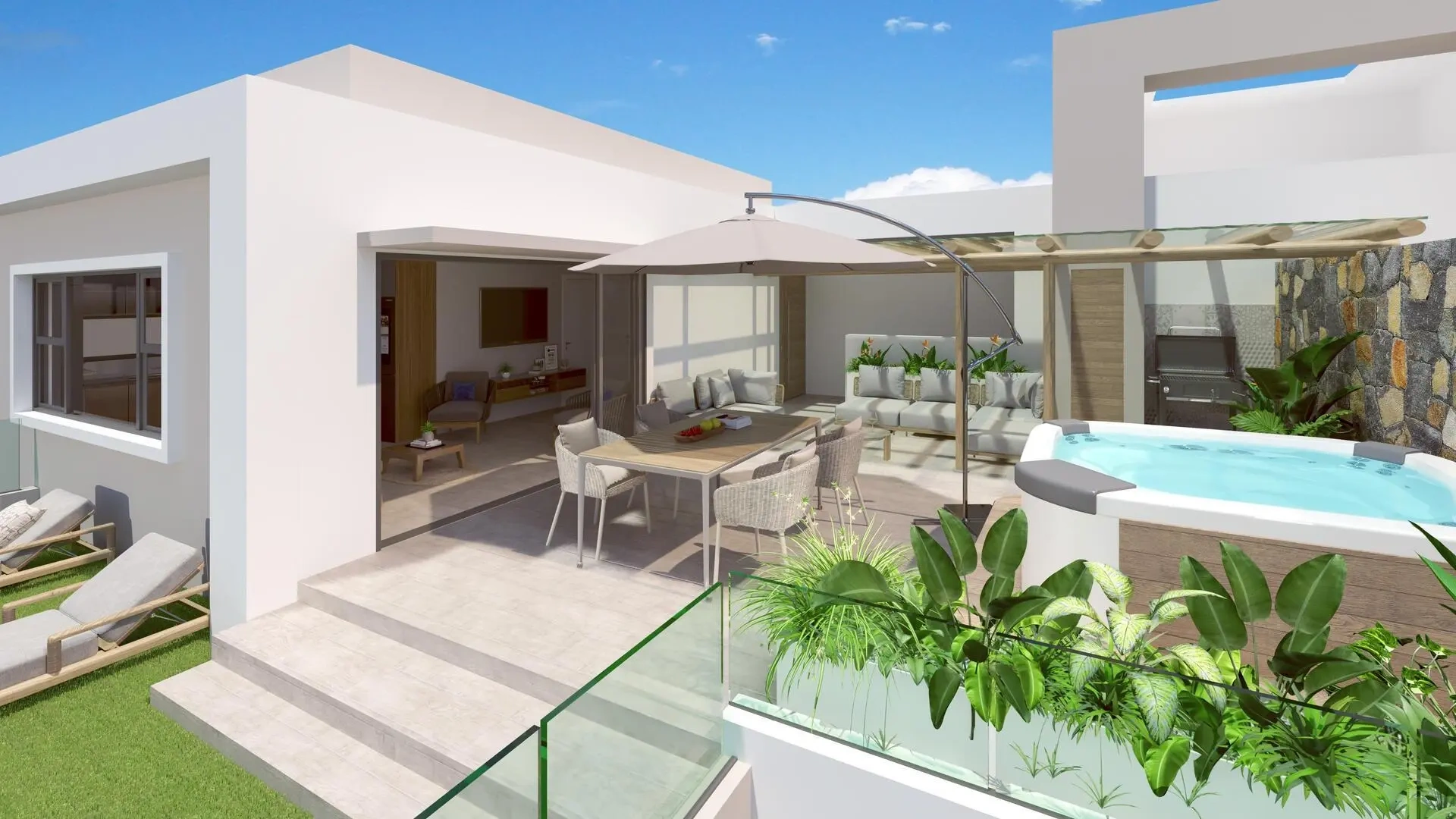 1 - apartment for sale in tamarin rivière noire mauritius