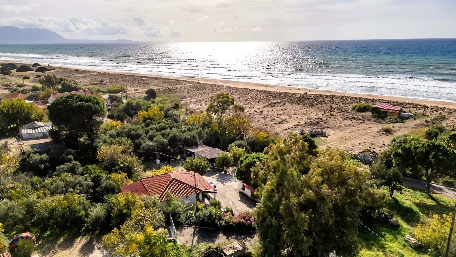 1 - venta terreno frente al mar kakóvatos grecia occidental grecia