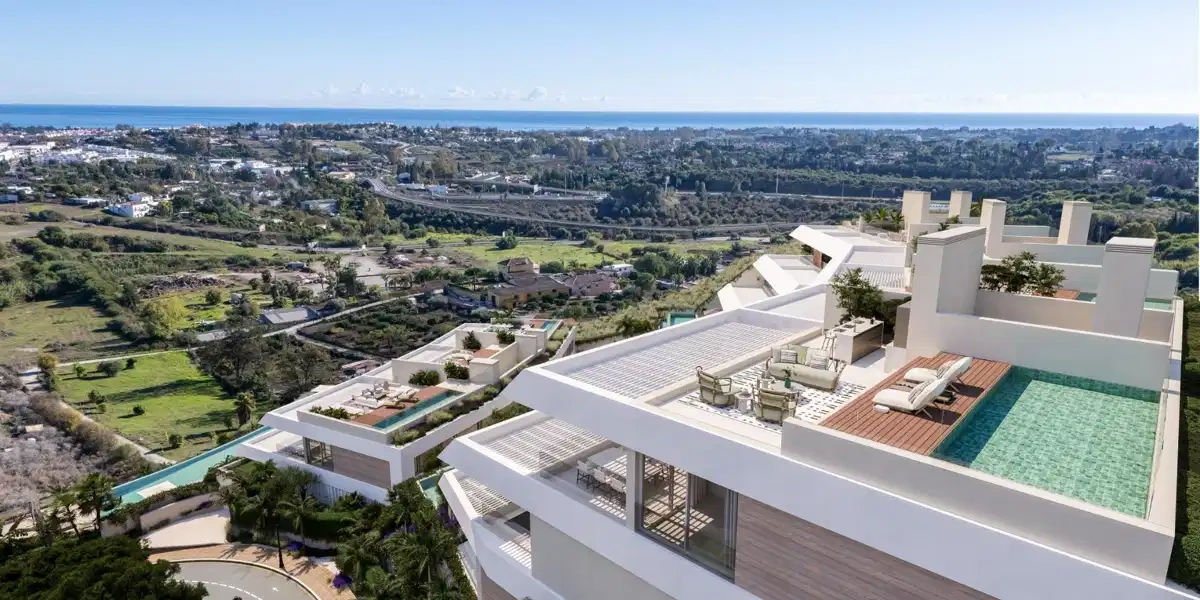 2 - venda apartamento vista de mar benahavis - costa del sol andaluzia espanha