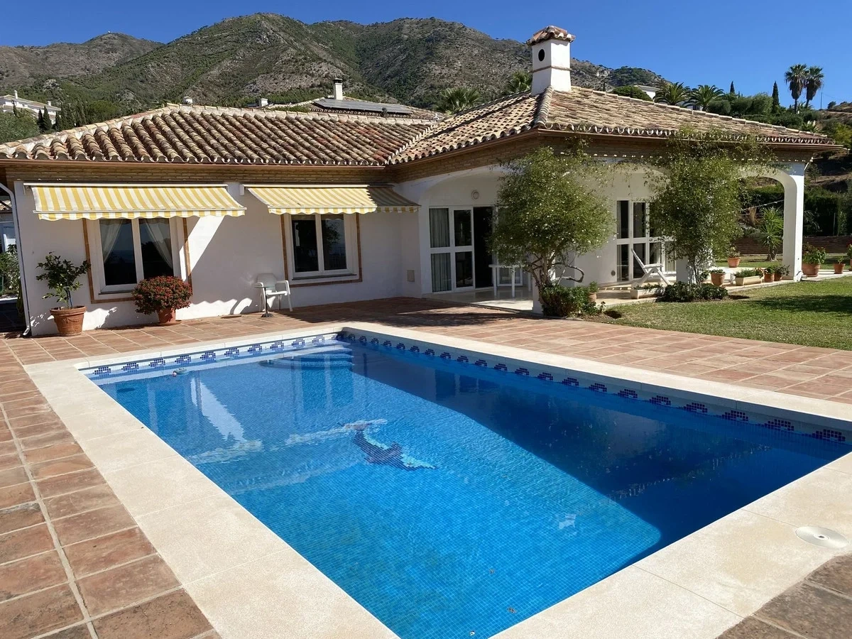 1 - venta casa vista al mar mijas andalucía españa