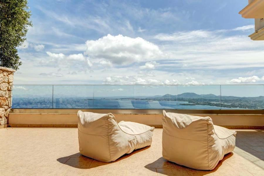 1 - verkauf villa meerblick corfu ionische inseln griechenland