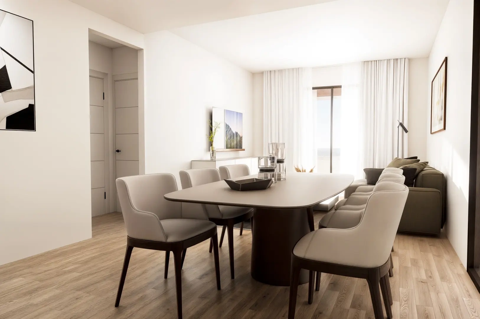 1 - продажа квартира вид моря finestrat - costa blanca валенсия испания