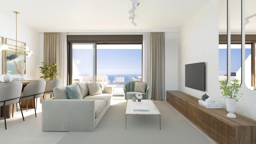 1 - venta apartamento vista al mar rincon de la victoria andalucía españa