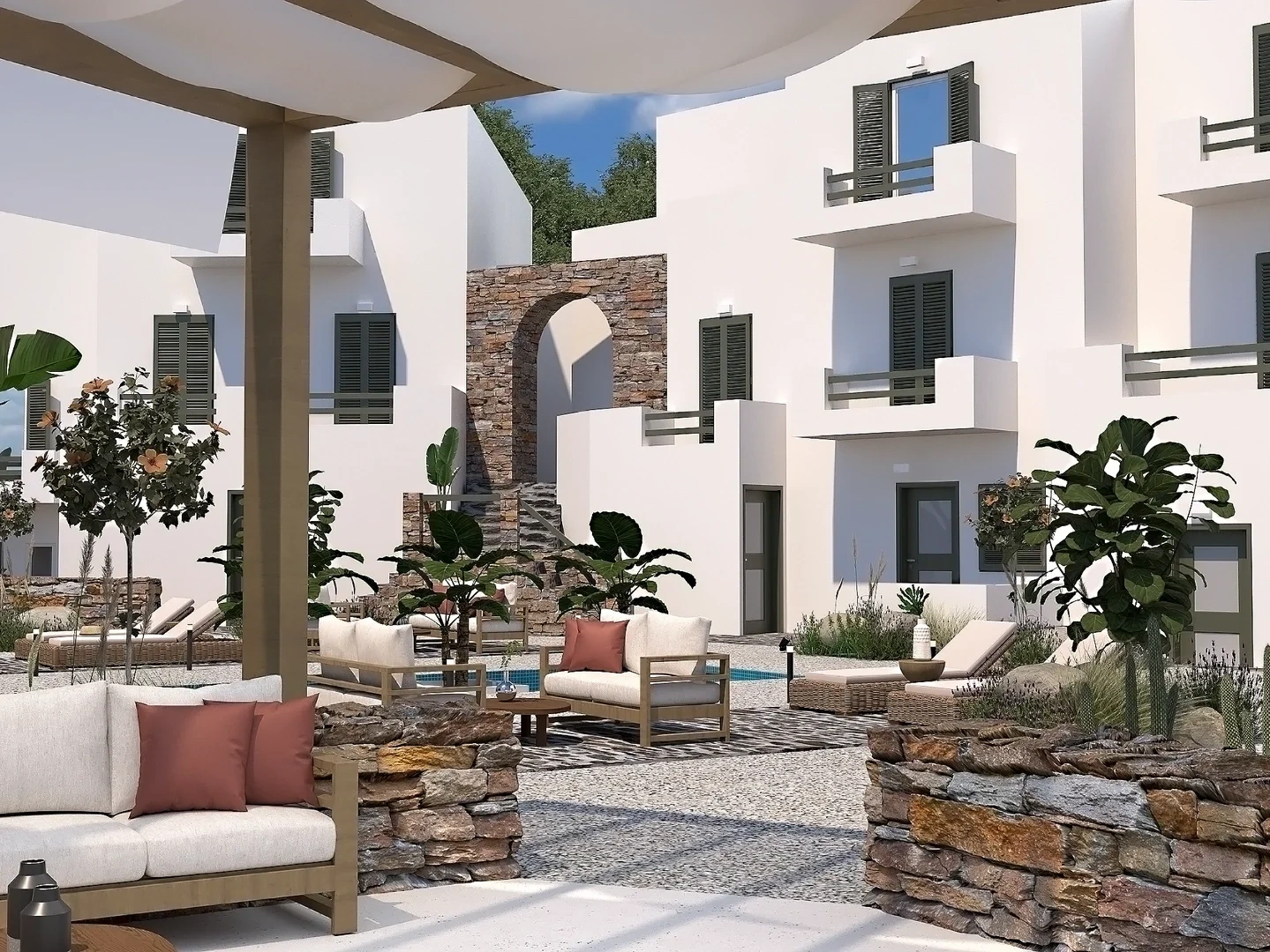 1 - vendita appartamento vista mare galissás egeo meridionale grecia
