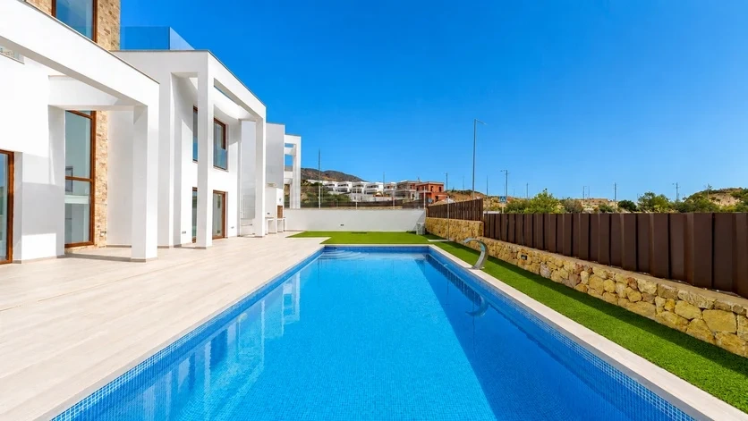 1 - продажа дом вид моря finestrat - costa blanca валенсия испания