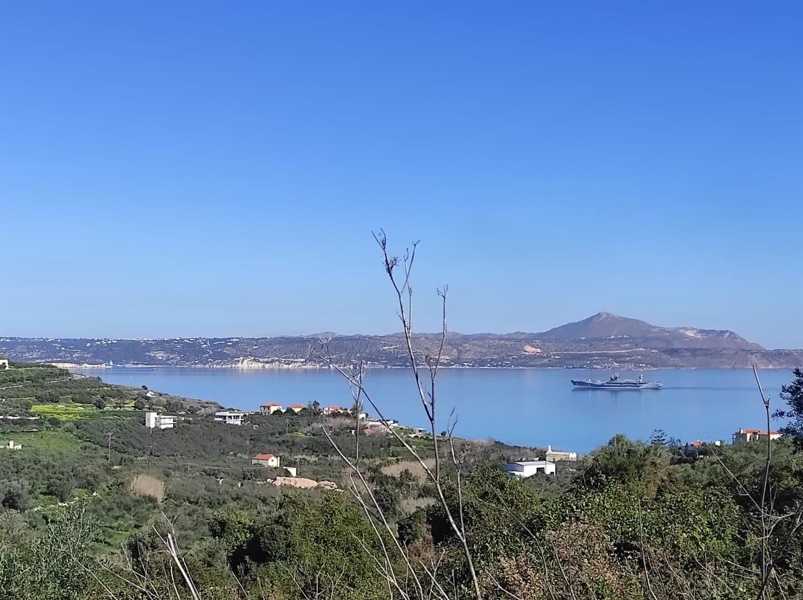 2 - vente terrain vue mer kalyves crète grèce