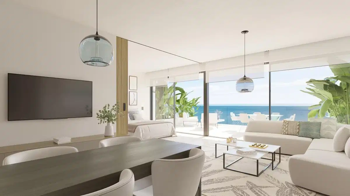 2 - verkoop appartement uitzicht op zee fuengirola - costa del sol andalusië spanje