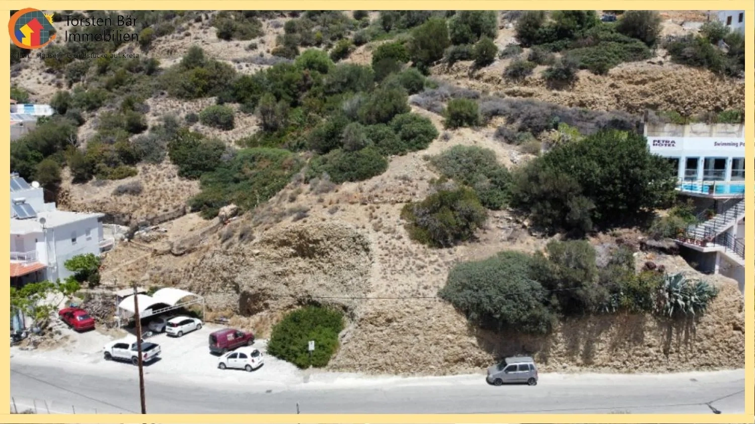 2 - sea view plot of land for sale in agia galini crete greece