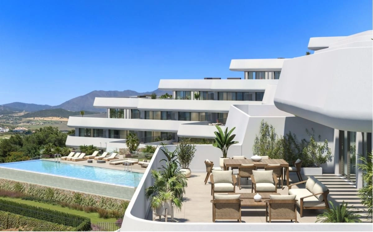 1 - verkoop appartement uitzicht op zee casares - costa del sol andalusië spanje