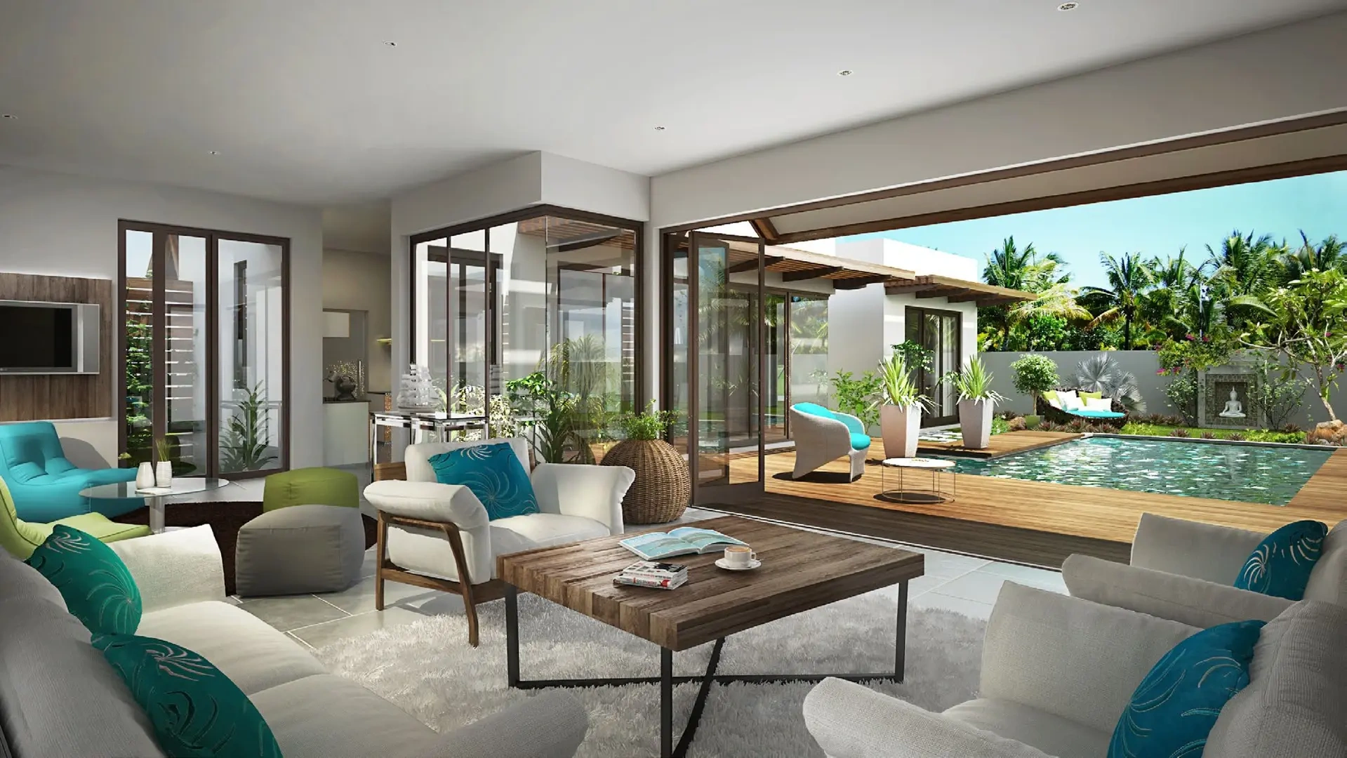 2 - sea view villa for sale in grand baie rivière du rempart mauritius