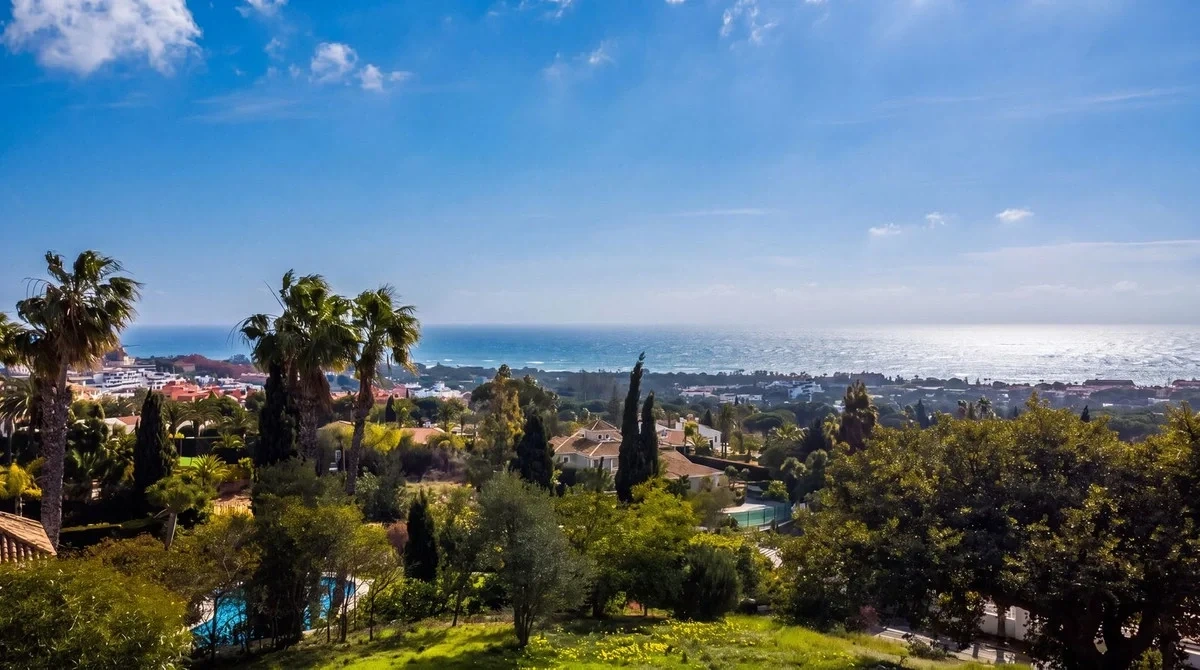 1 - sea view plot of land for sale in marbella - costa del sol andalusia spain