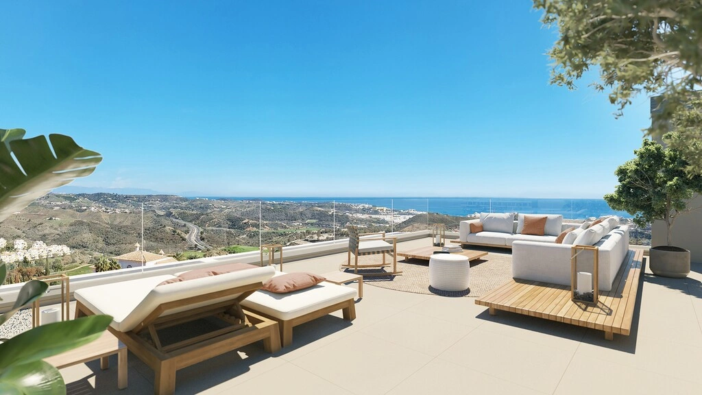 1 - vendita appartamento vista mare la cala de mijas andalusia spagna
