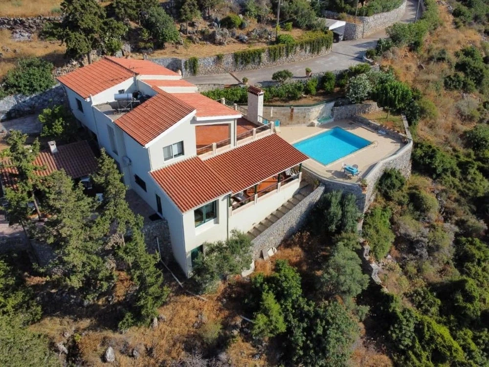 2 - verkoop huis uitzicht op zee kokkino chorio crete griekenland