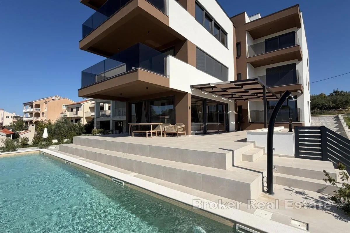 1 - продажа квартира вид моря zadar задарская хорватия