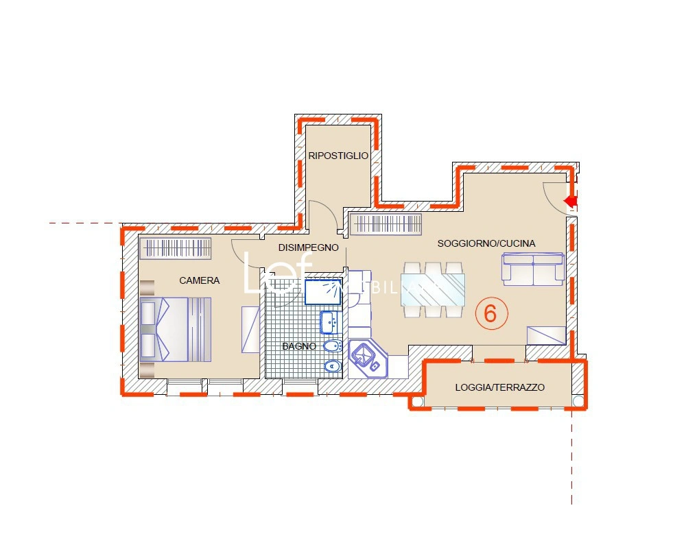1 - vente appartement cordignano vénétie italie