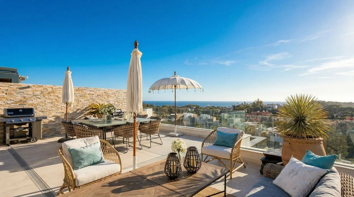 1 - vente appartement vue mer marbella - costa del sol andalousie espagne