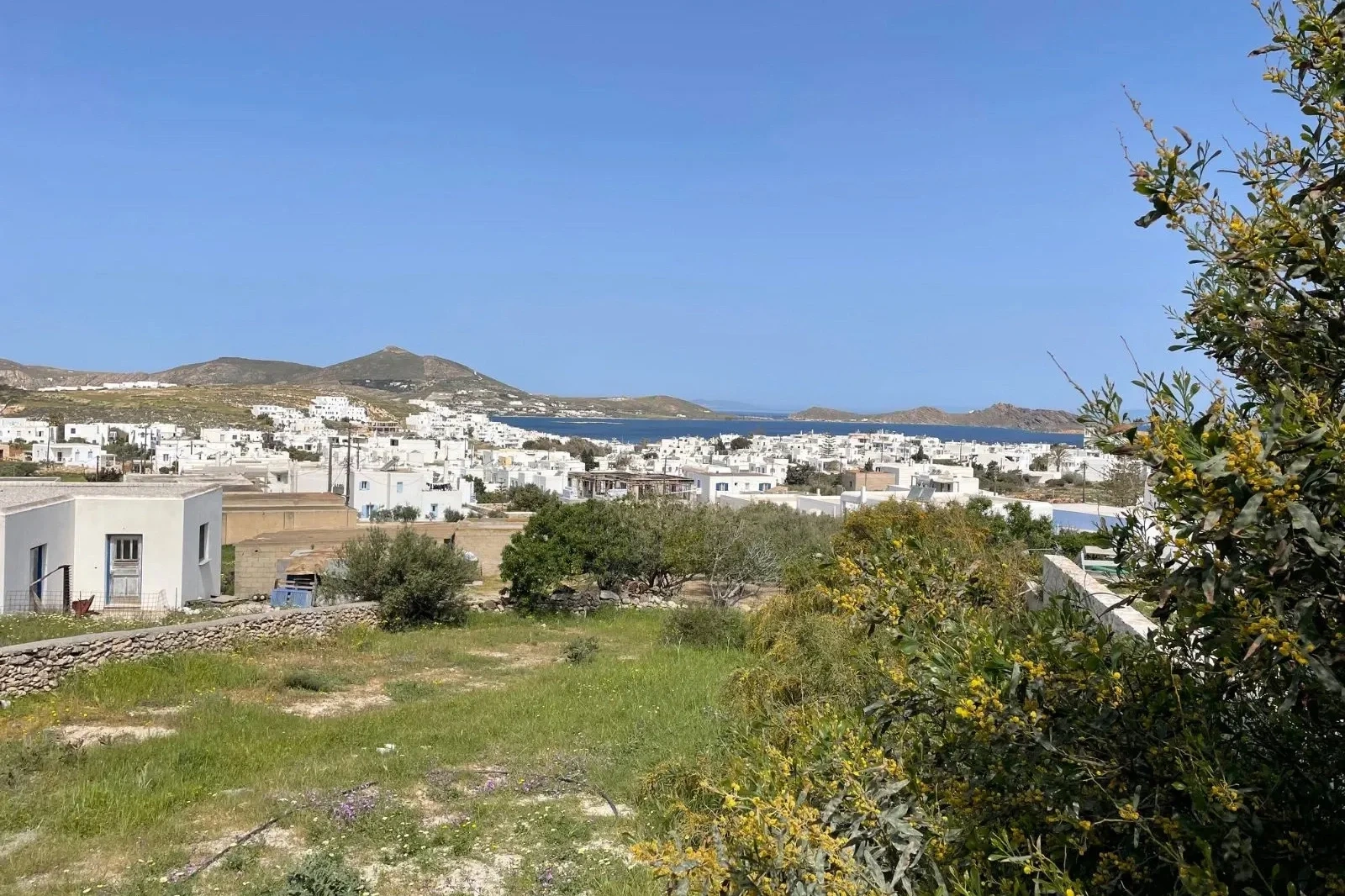 2 - plot of land for sale in paros - cyclades south aegean greece