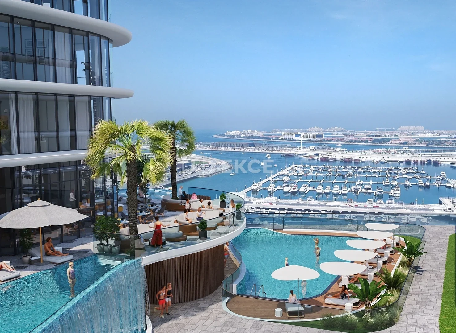 2 - vente appartement vue mer dubai dubai émirats arabes unis