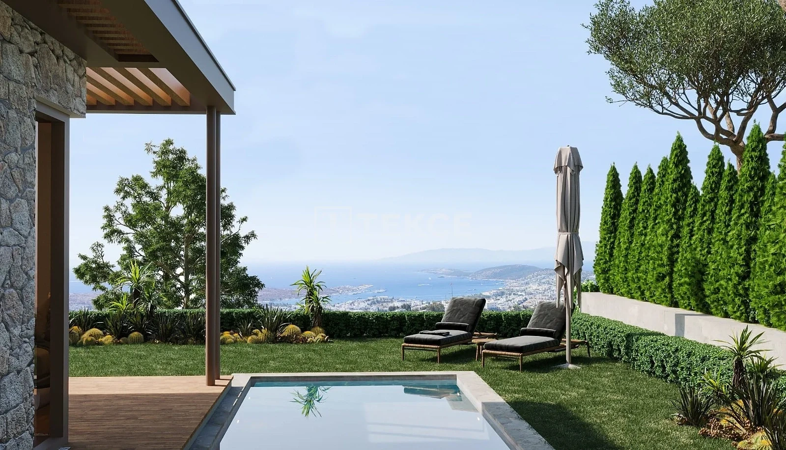 1 - vente maison vue mer bodrum muğla turquie