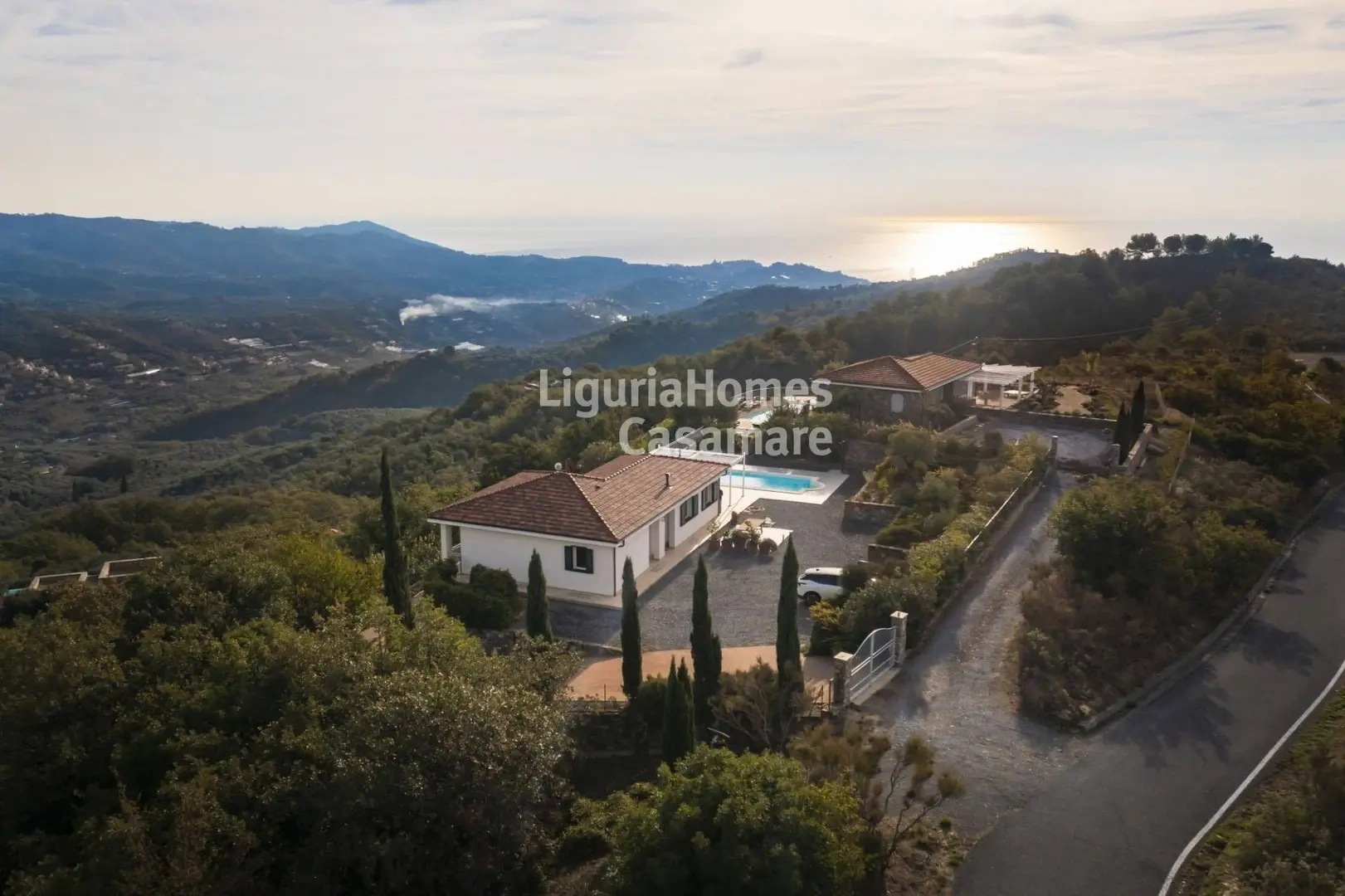 2 - sea view villa for sale in dolcedo liguria italy
