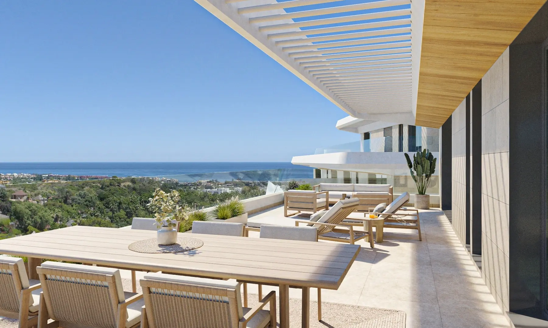 1 - venta apartamento vista al mar estepona - costa del sol andalucía españa
