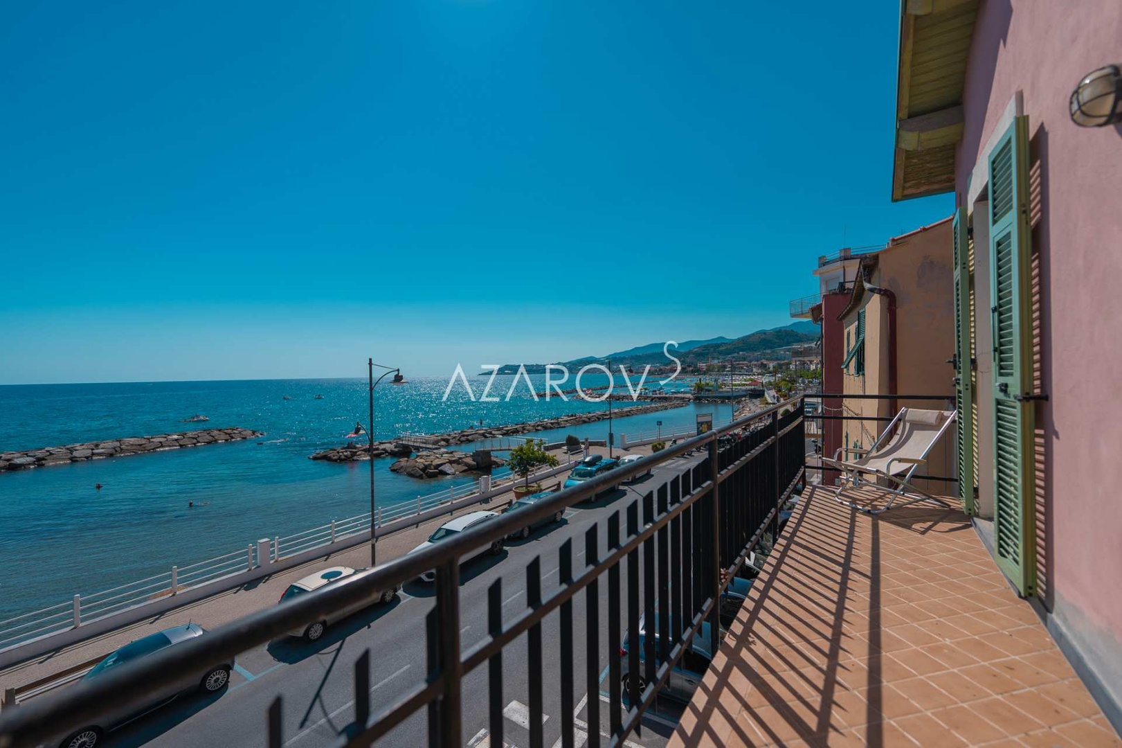 1 - waterfront apartment for sale in santo stefano al mare liguria italy