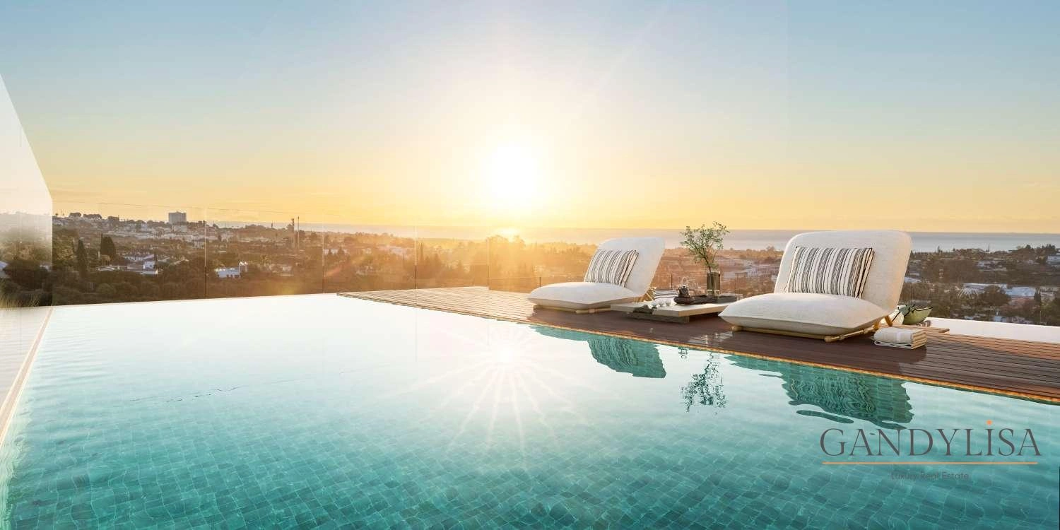 1 - vente appartement vue mer benahavis - costa del sol andalousie espagne