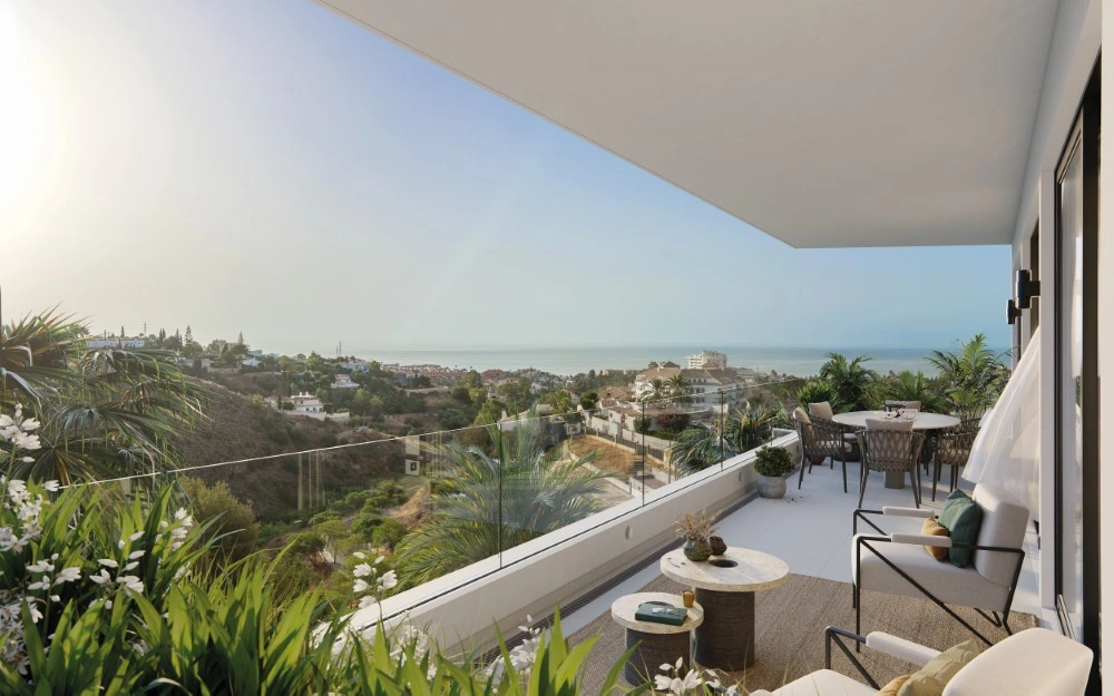 2 - продажа квартира вид моря fuengirola - costa del sol андалусия испания