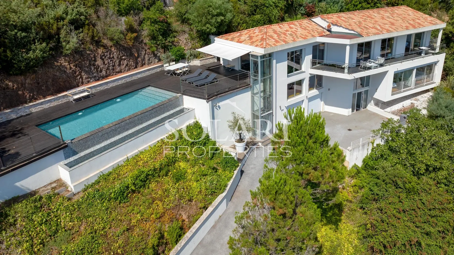 2 - venda villa vista de mar théoule-sur-mer alpes-maritimes frança