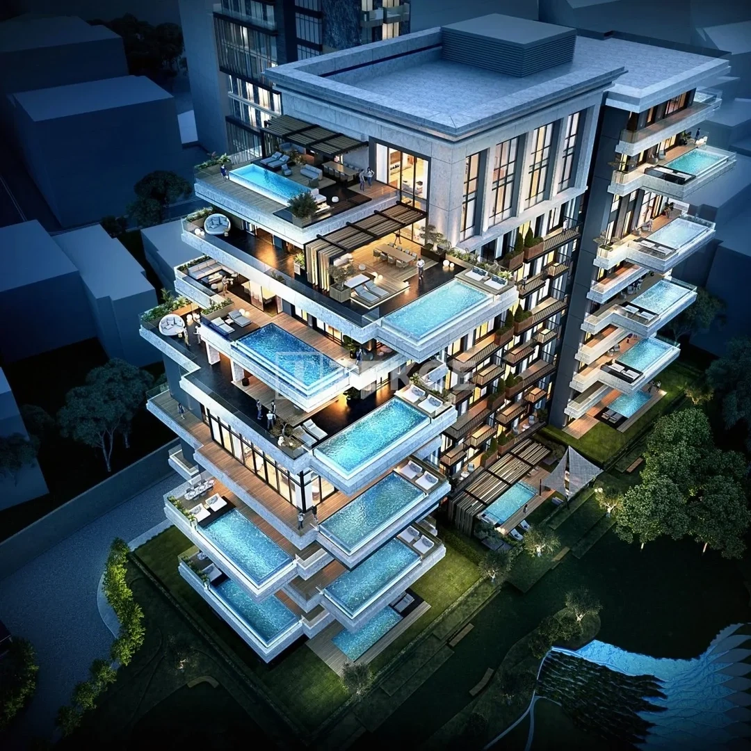 2 - продажа квартира вид моря sisli istanbul турция