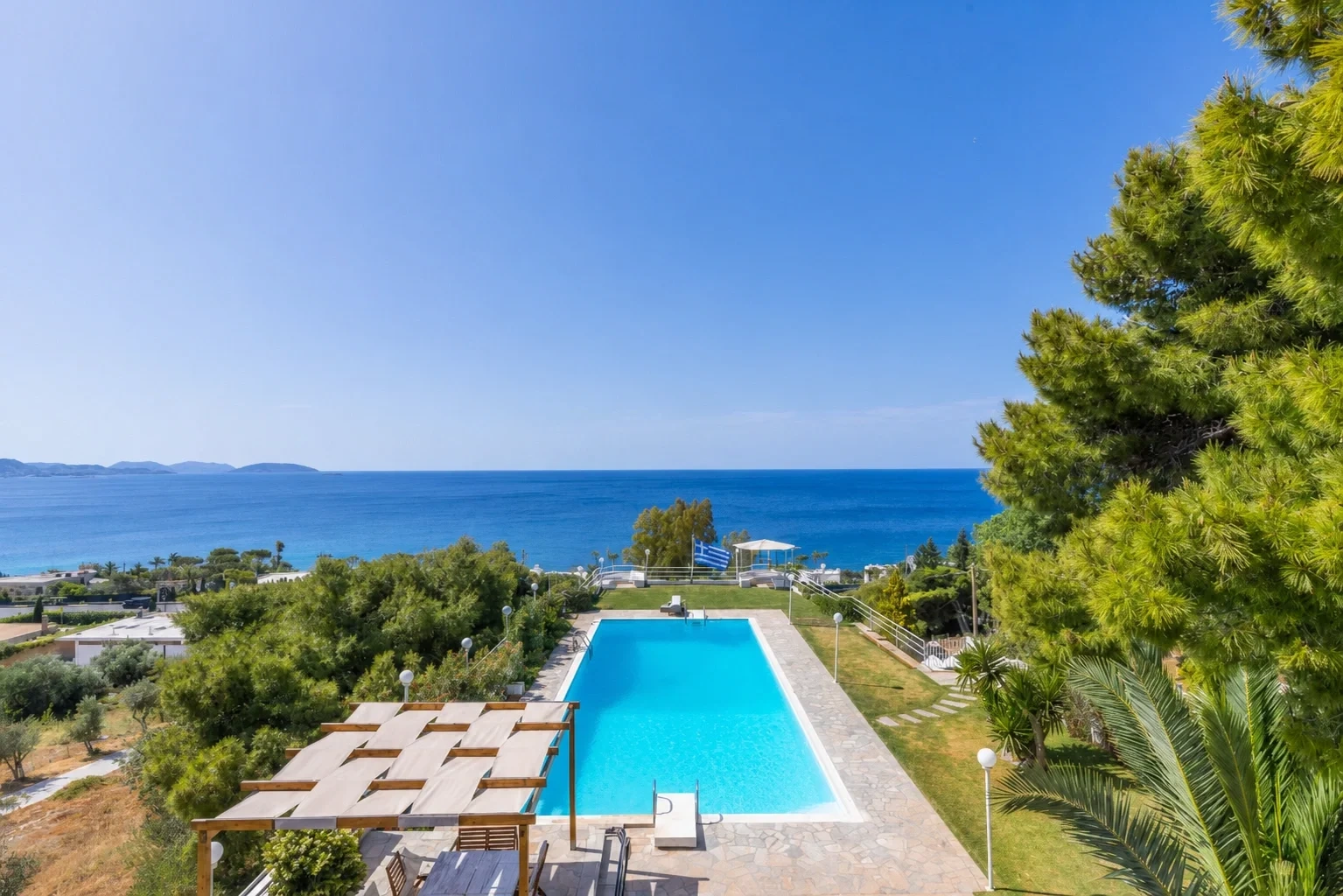 1 - venda villa vista de mar lagonísi ática grécia
