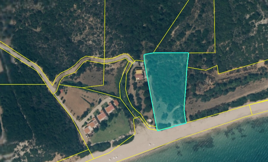 1 - waterfront plot of land for sale in develíki central macedonia greece