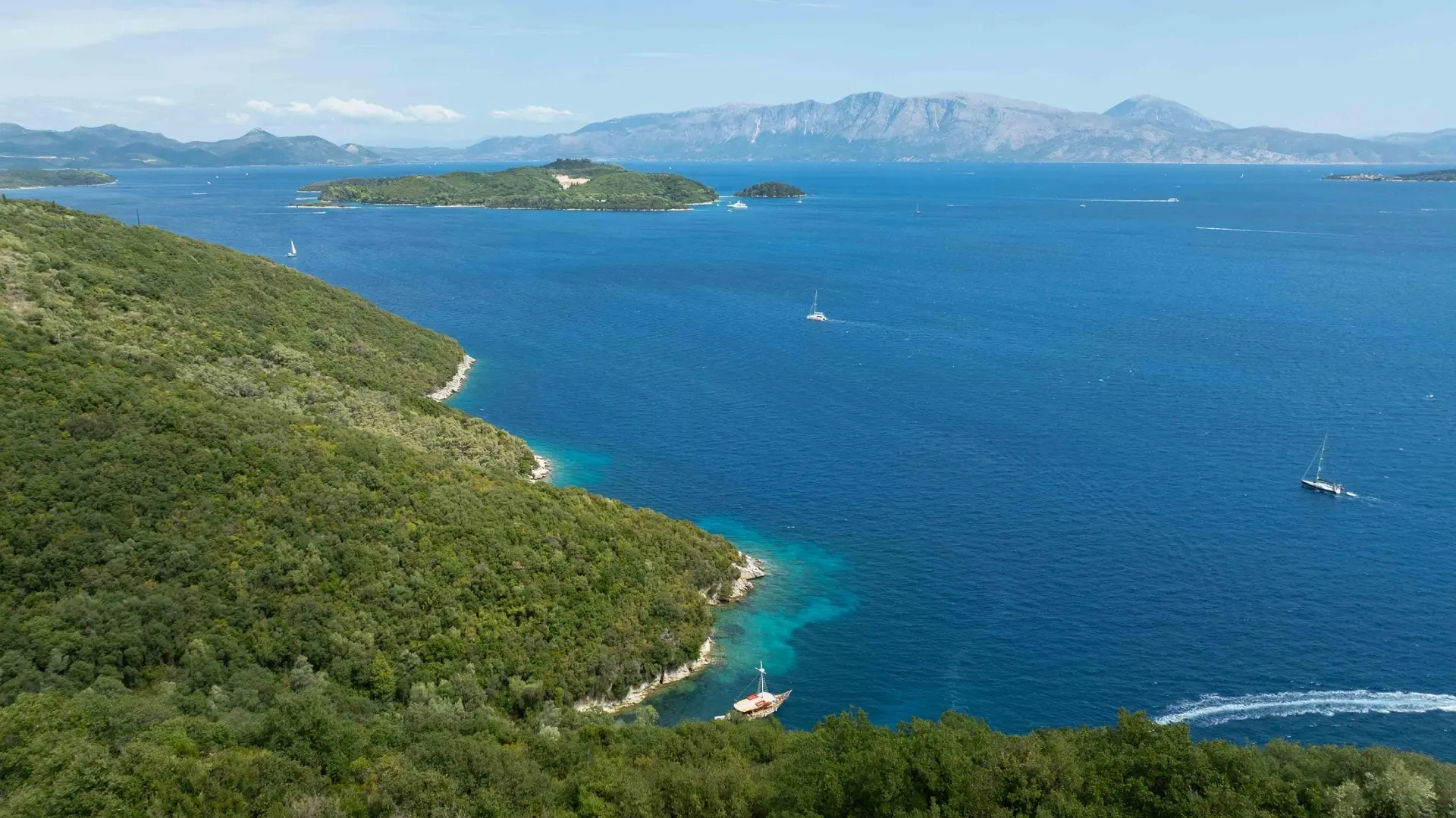 1 - vente terrain geni îles ioniennes grèce