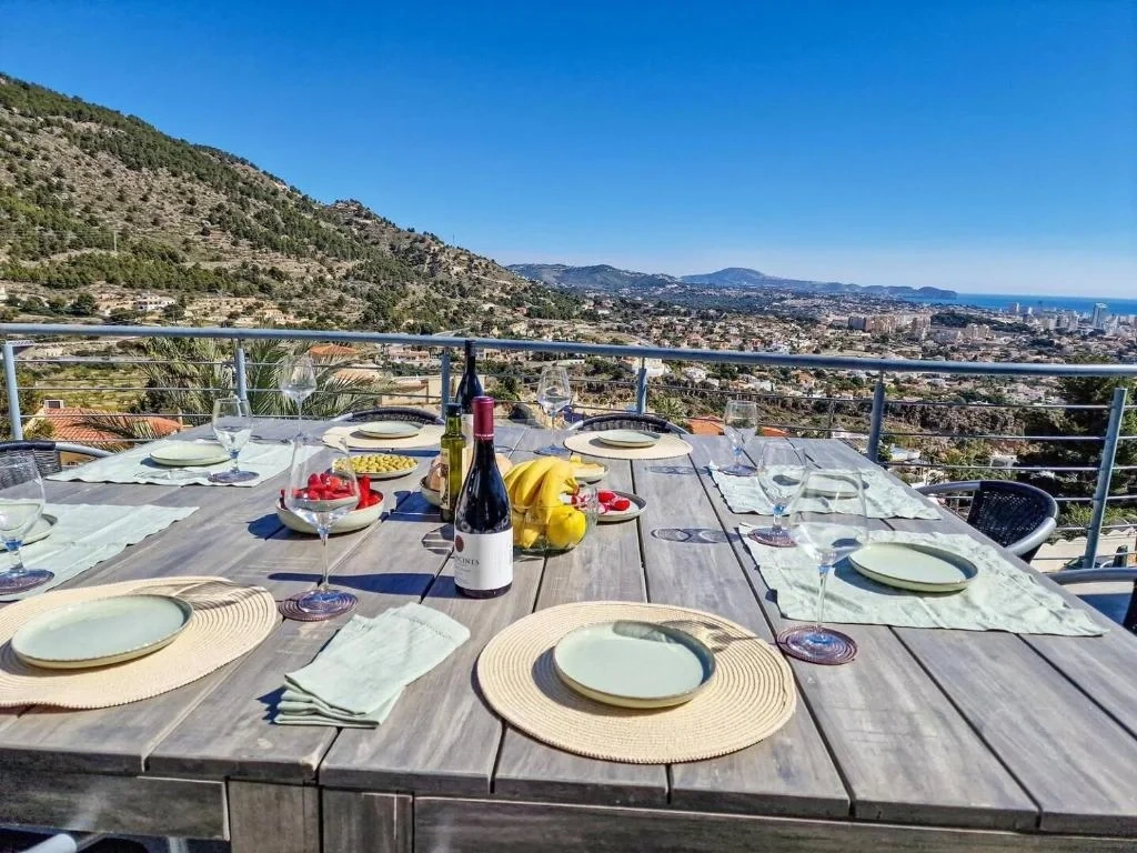 2 - verkoop huis uitzicht op zee calpe - costa blanca valencian community spanje