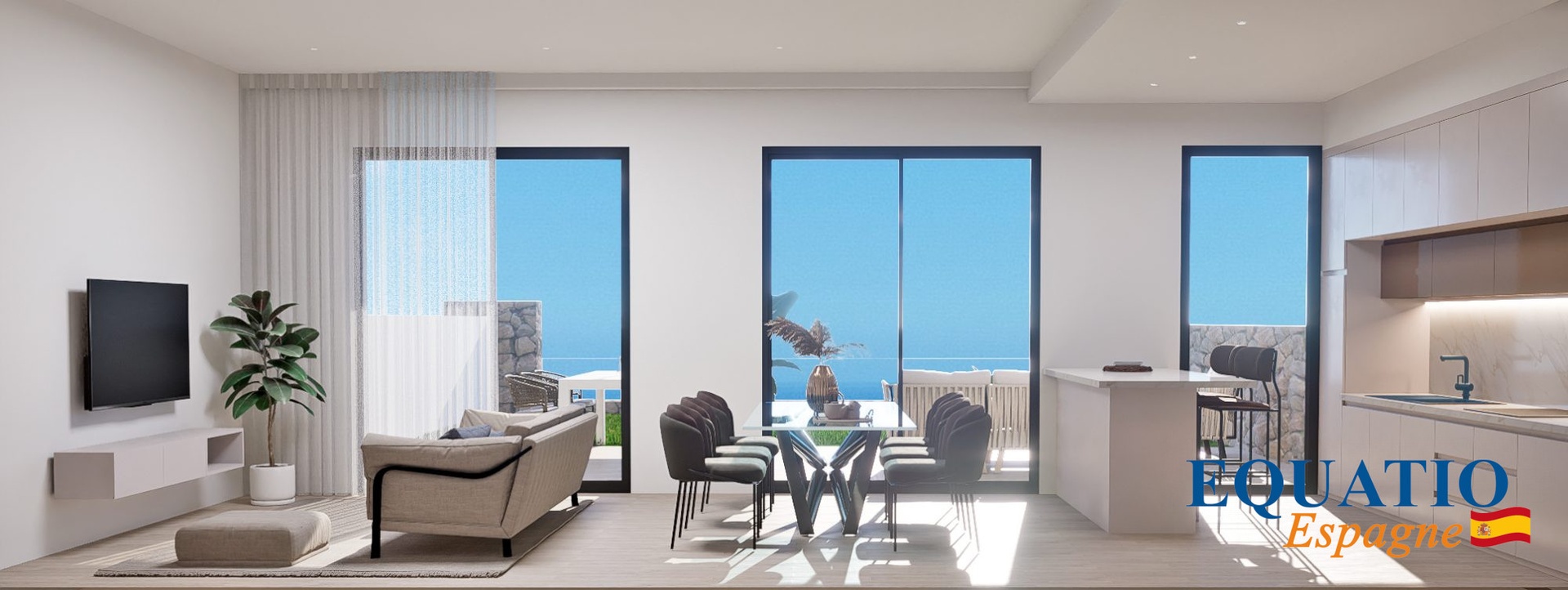 1 - venta apartamento vista al mar finestrat - costa blanca comunidad valenciana españa