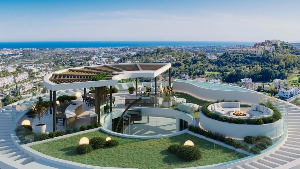 1 - venta apartamento vista al mar benahavis - costa del sol andalucía españa