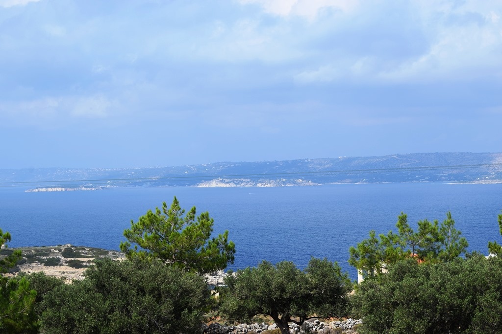 1 - sea view plot of land for sale in kokkino chorio crete greece