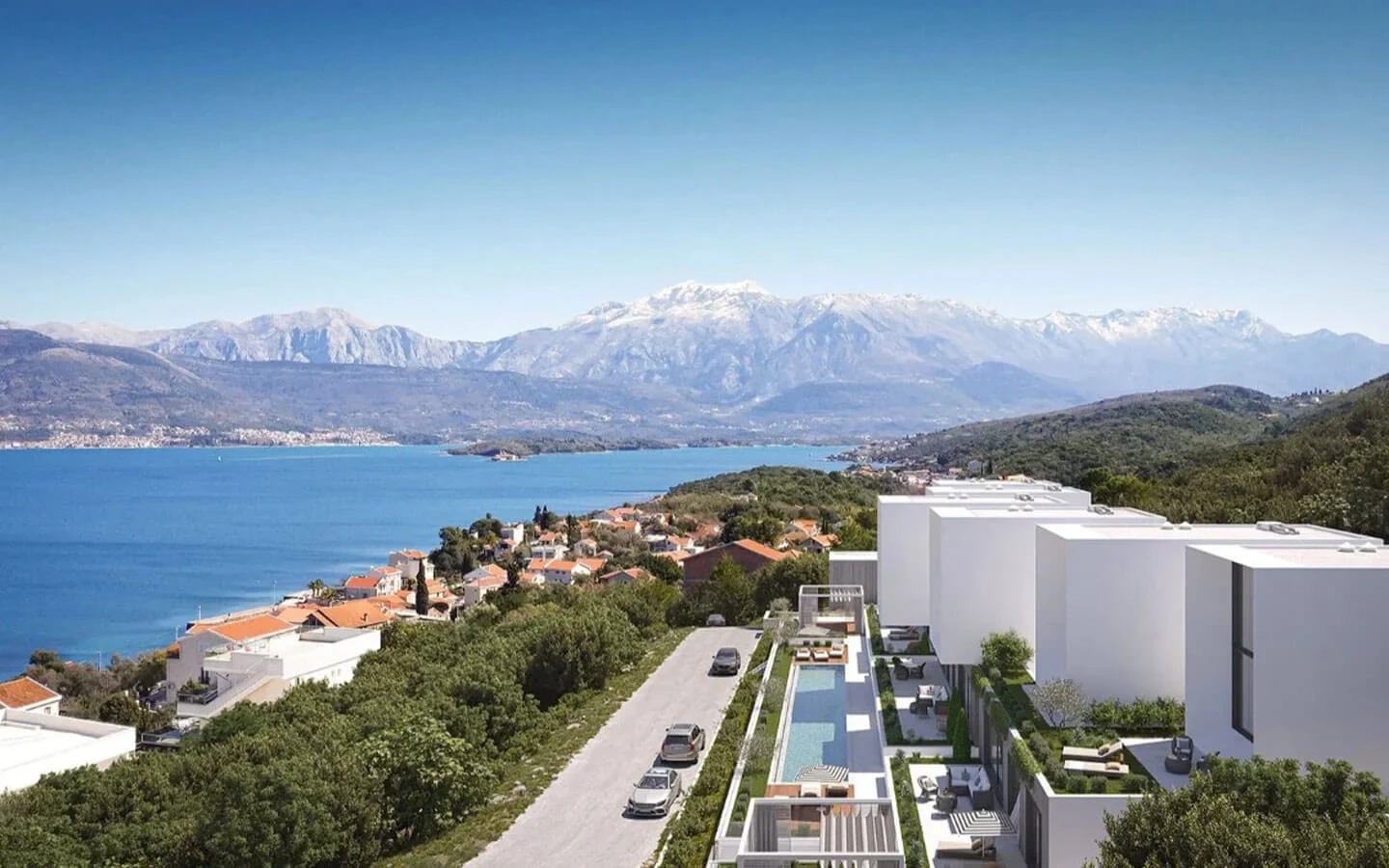 2 - verkauf wohnung meerblick tivat tivat montenegro