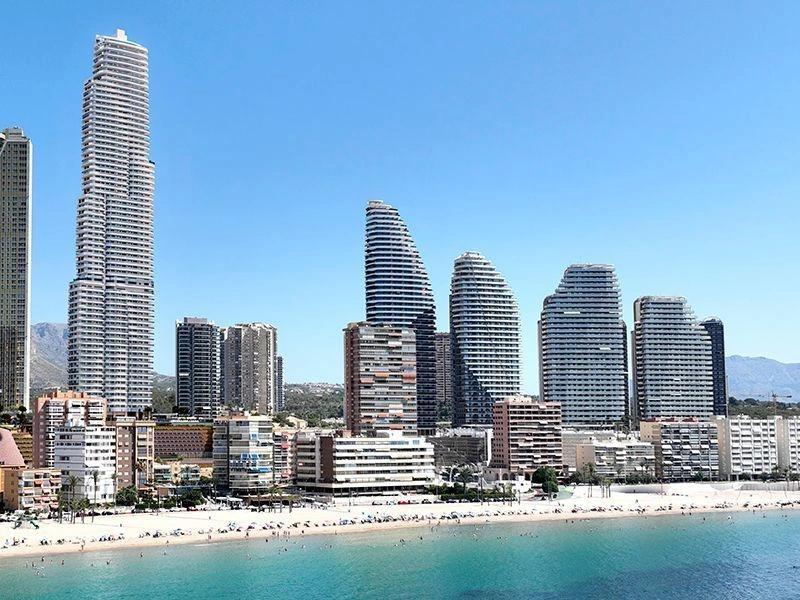 1 - vente appartement vue mer benidorm - costa blanca communauté valencienne espagne
