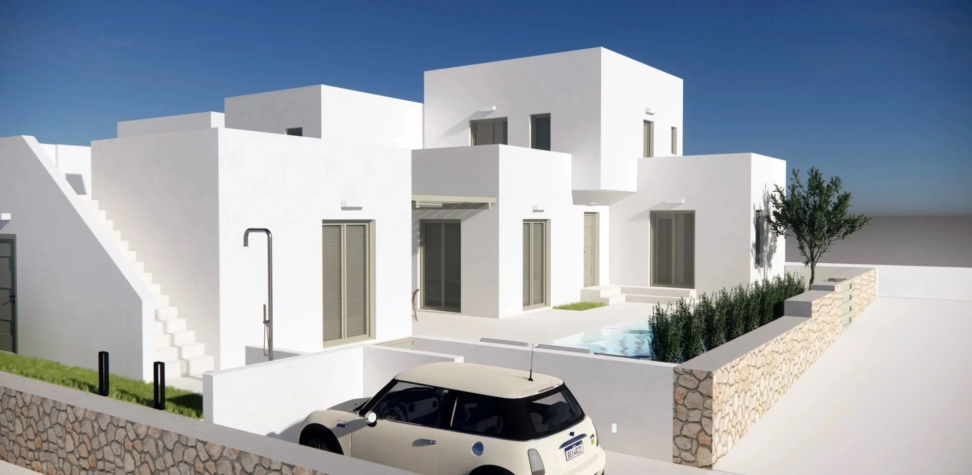 2 - vente maison vue mer paros - cyclades egée méridionale grèce