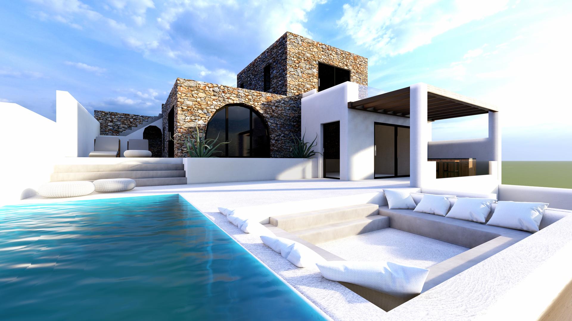 1 - verkauf haus meerblick kalymnos island südliche ägäis griechenland