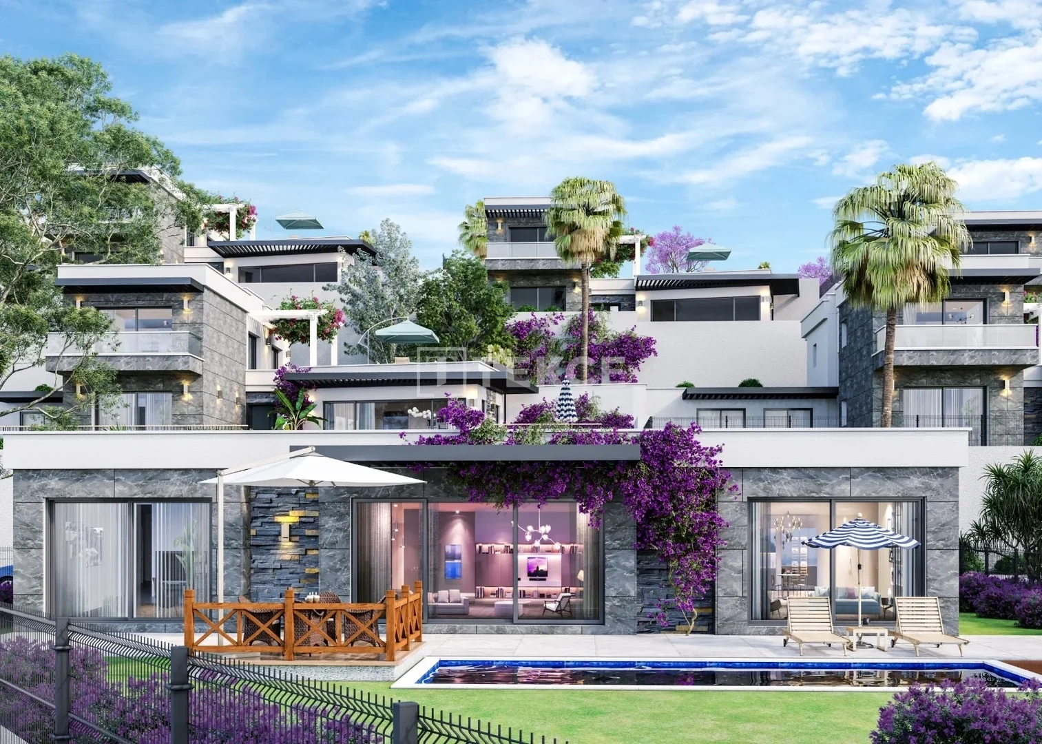 2 - sea view house for sale in bodrum muğla turkey