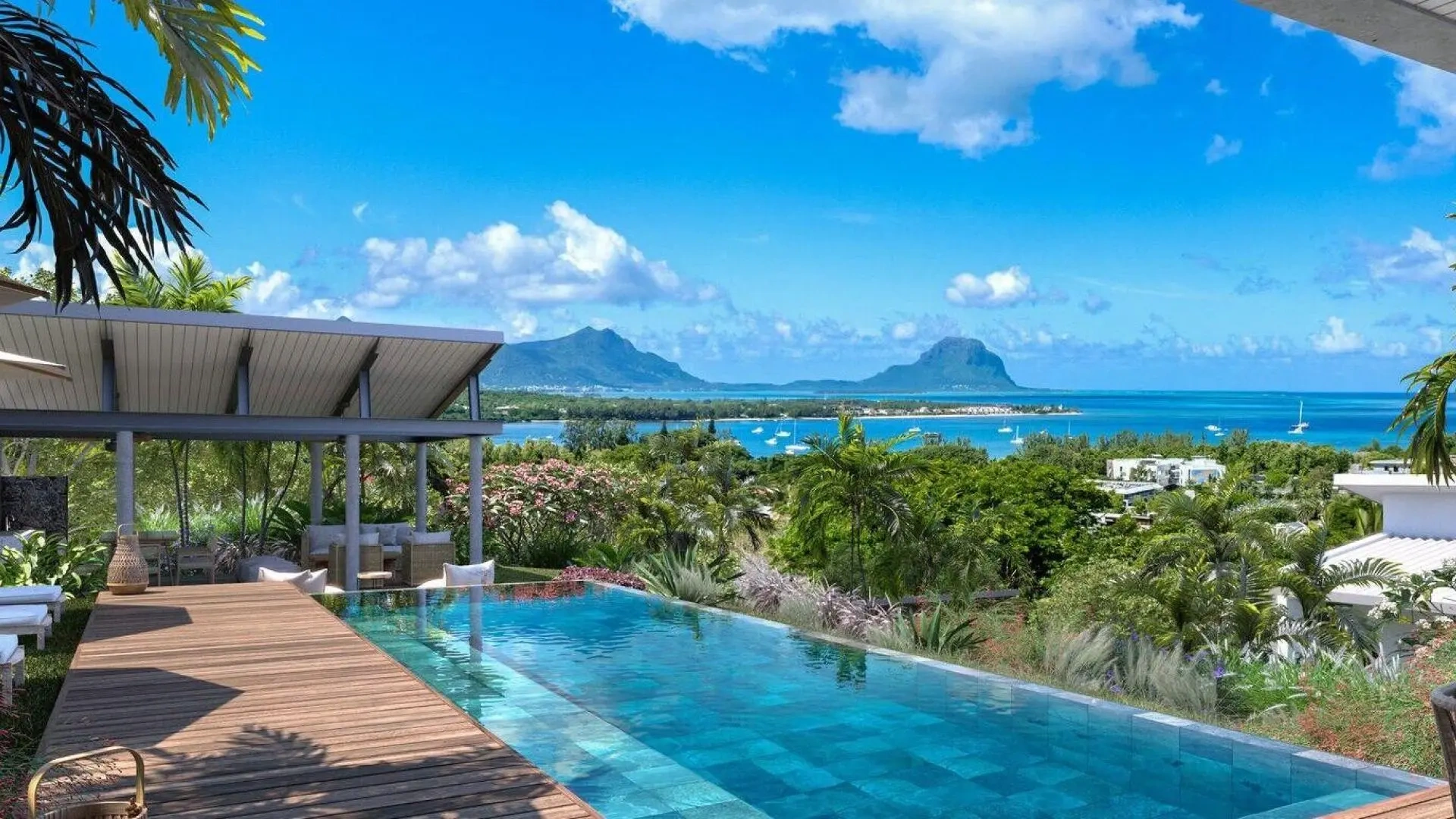 1 - venta villa vista al mar black river rivière noire mauricio
