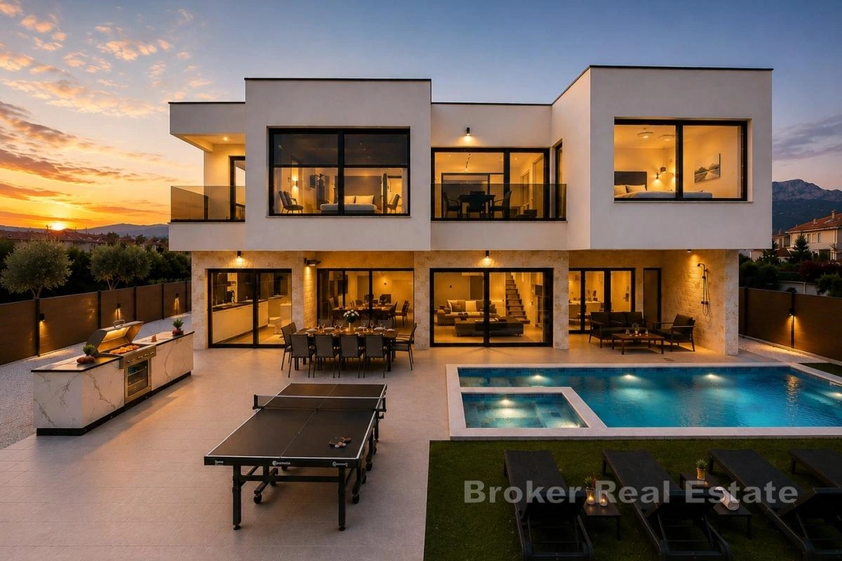 1 - vente maison vue mer kaštela split-dalmatie croatie