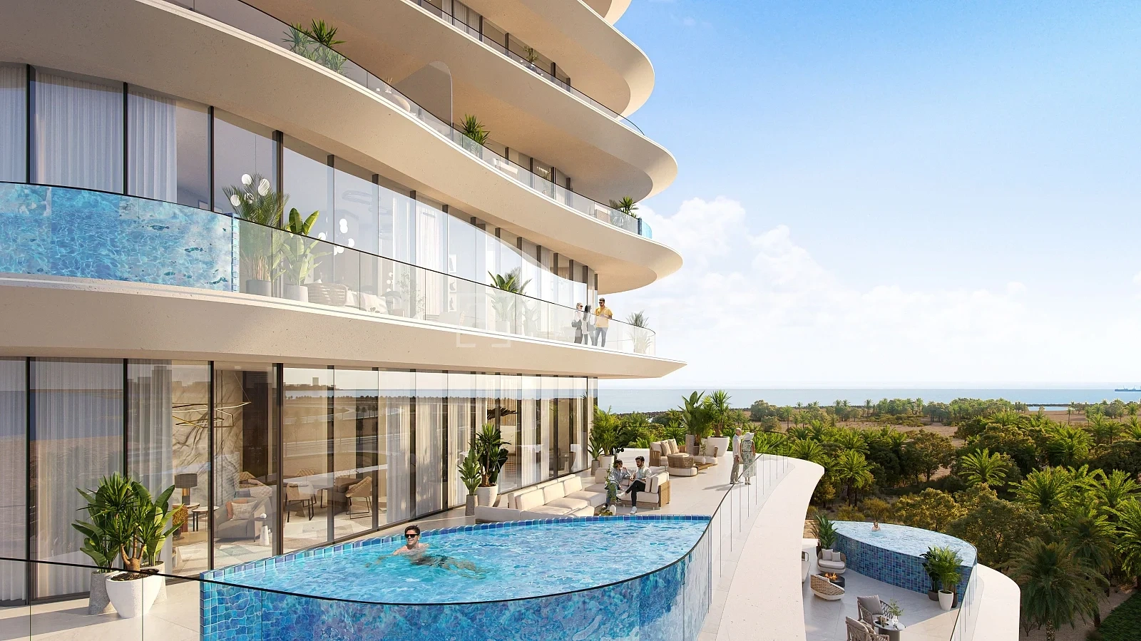 1 - venta apartamento vista al mar al marjan island ras al-khaimah emiratos árabes unidos