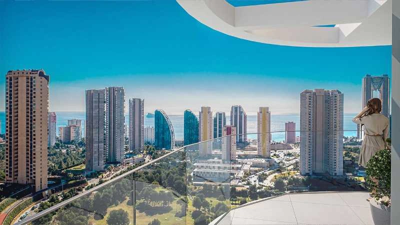 1 - venda apartamento vista de mar benidorm - costa blanca comunidade valenciana espanha