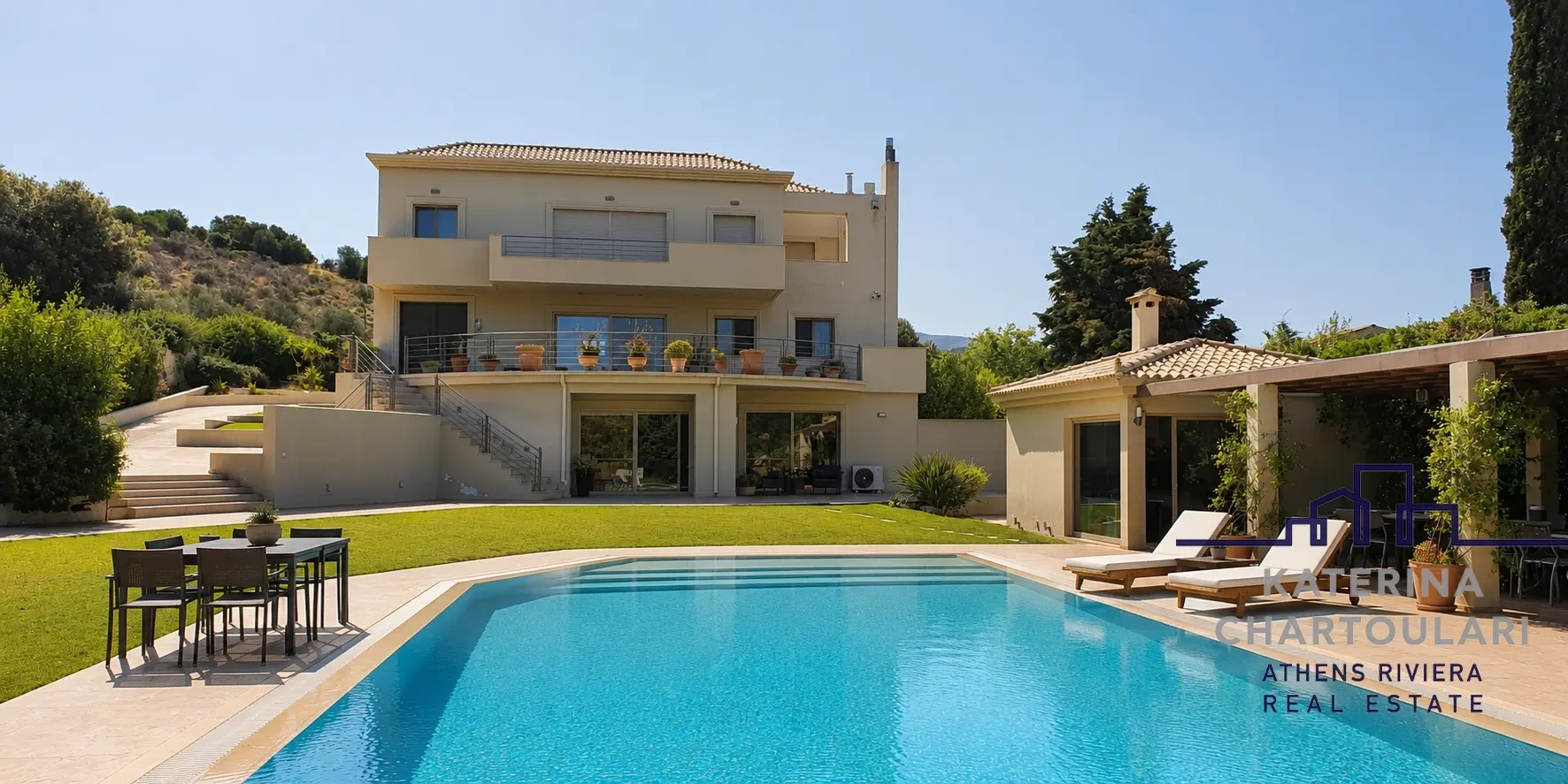 1 - vente villa koropi attique grèce