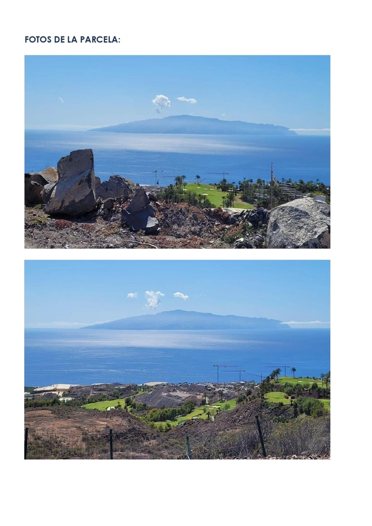 2 - venta terreno vista al mar guia de isora tenerife - islas canarias españa