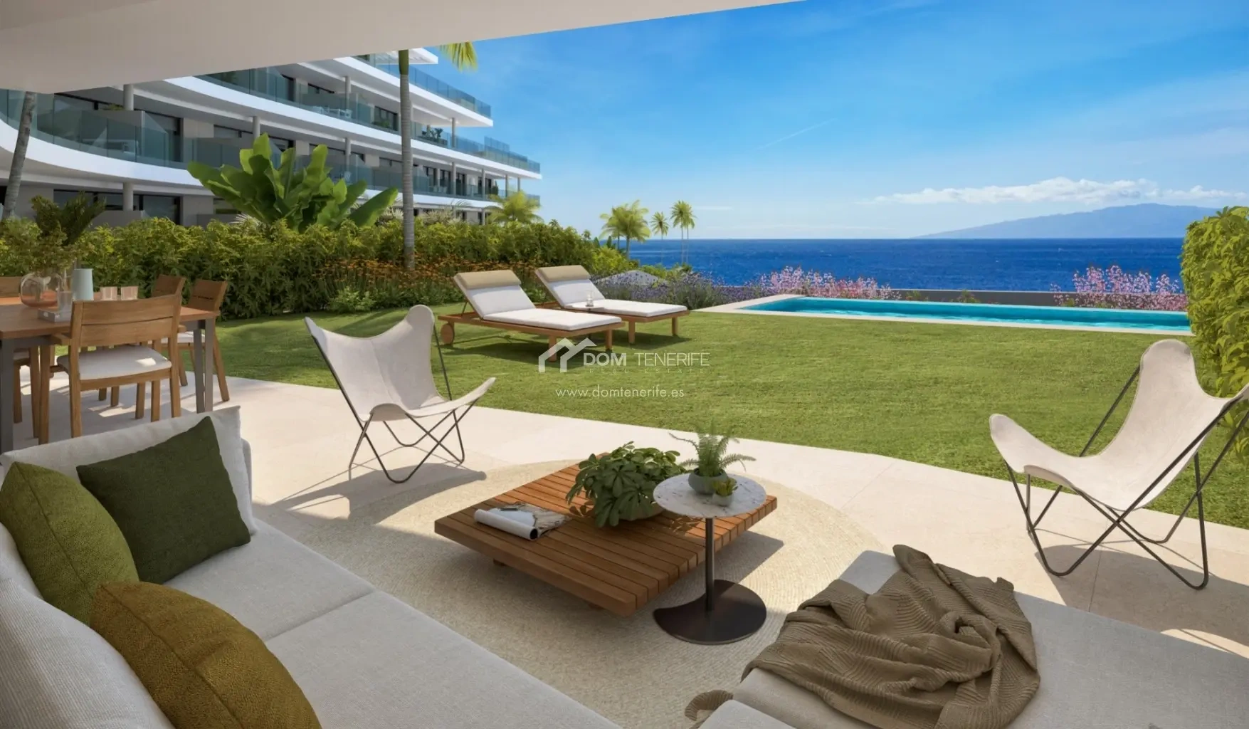 1 - vendita appartamento fronte mare adeje tenerife - isole canarie spagna